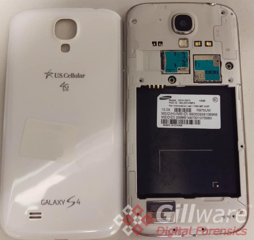 Samsung Galaxy S4 forensics